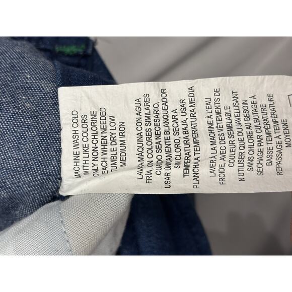 Liberty Mens Blue Denim Overalls Workwear Size 42x30 Utility Farmer Country - Picture 6 of 7